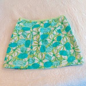Lilly Pulitzer wrap skirt 💚💙